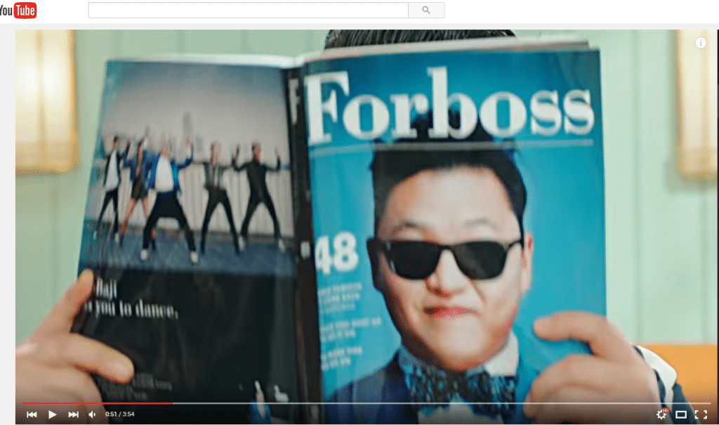 fake forbes magazine cover with musician