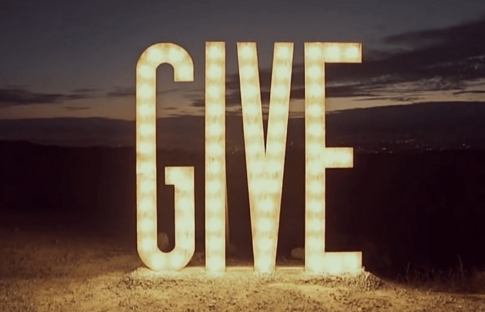 give sign featured image