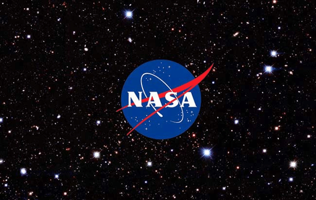 nasa logo in stars