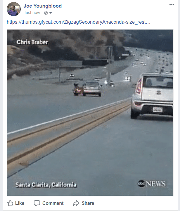 The same GIF no longer autoplaying on our Facebook page, does autoplay on my personal profile.