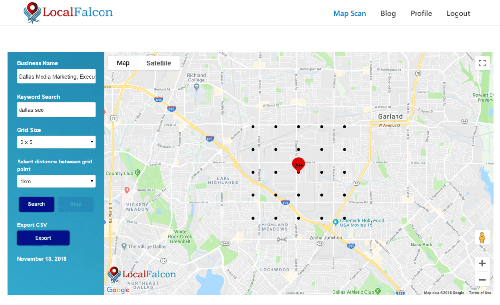 dallas seo spam on google maps rankings disappear after spam removal