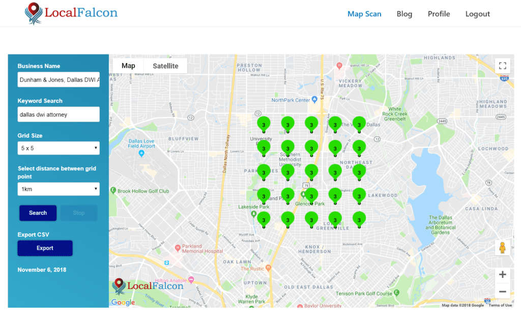 google maps lawyer spam rankings