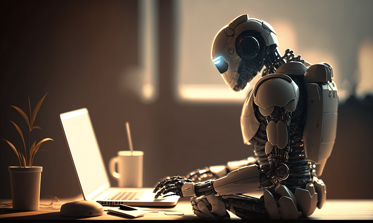 blogging robot