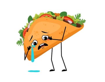 sad taco wants a good website and seo